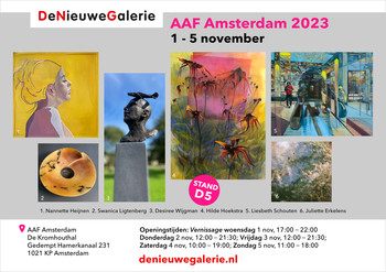 Affordable Art Fair 1/5 november 2023 